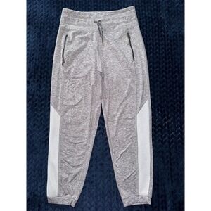 Lucy Women's Gray Activewear Joggers Pockets‎ Mesh Stretch Size Small